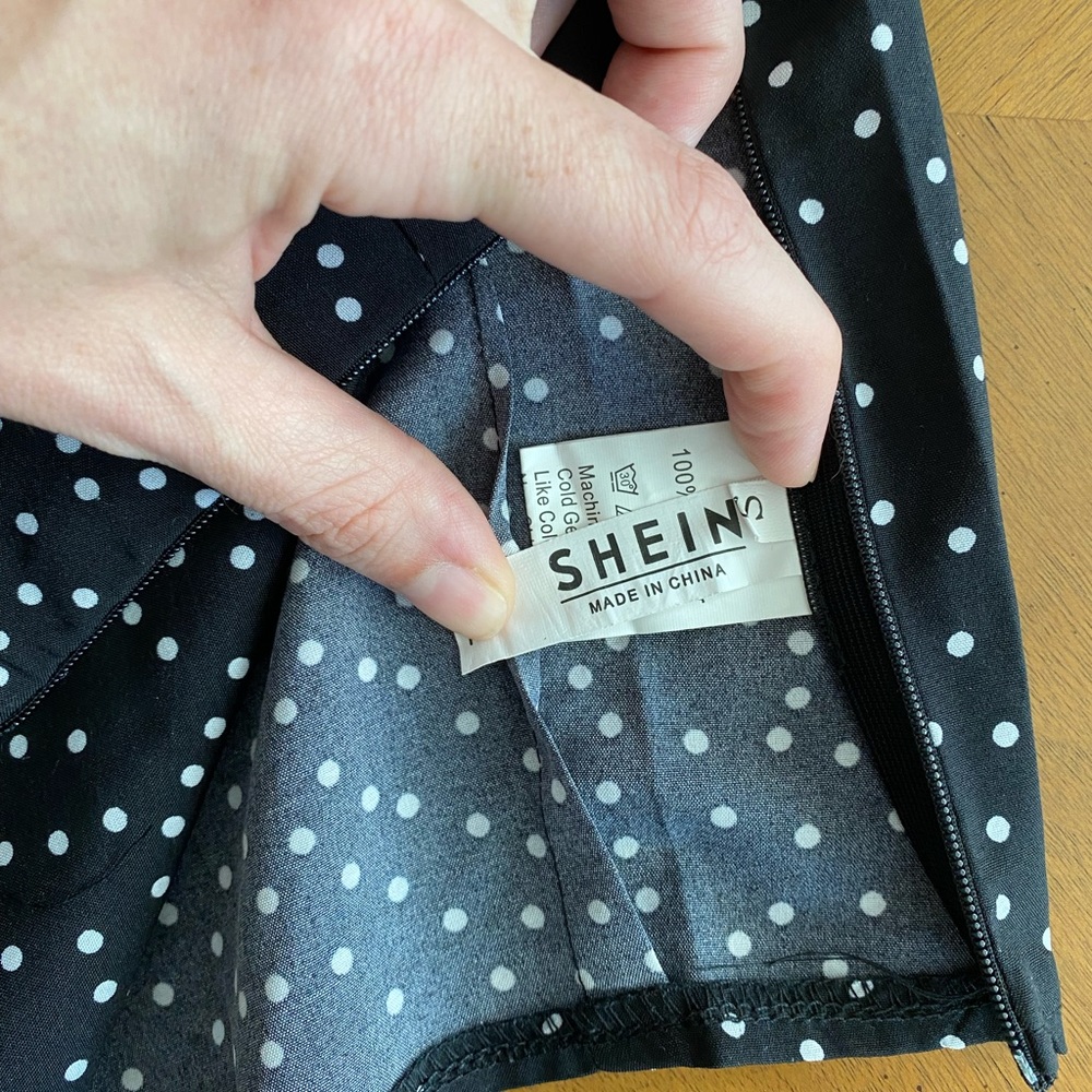 Vintage Style Polka Dot Shirt S - Picture 5 of 8